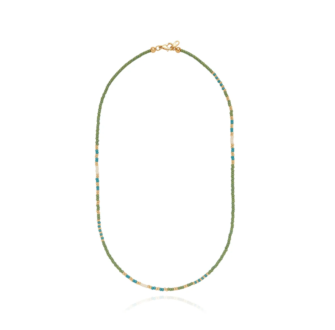 ANNA BECK SIMBA BEADED NECKLACE