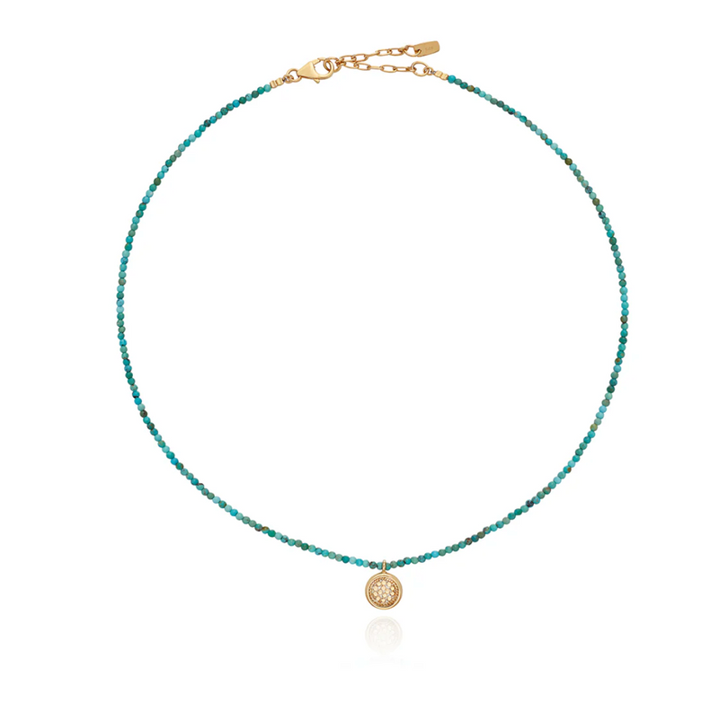 ANNA BECK TURQUESA BEADED NECKLACE