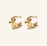 PERNILLE CORYDON WILD POPPY HOOPS