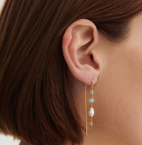 PERNILLE CORYDON MELLOW BLUE EAR CHAINS
