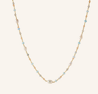 PERNILLE CORYDON MELLOW BLUE NECKLACE