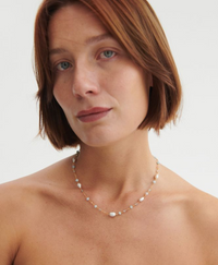 PERNILLE CORYDON MELLOW BLUE NECKLACE