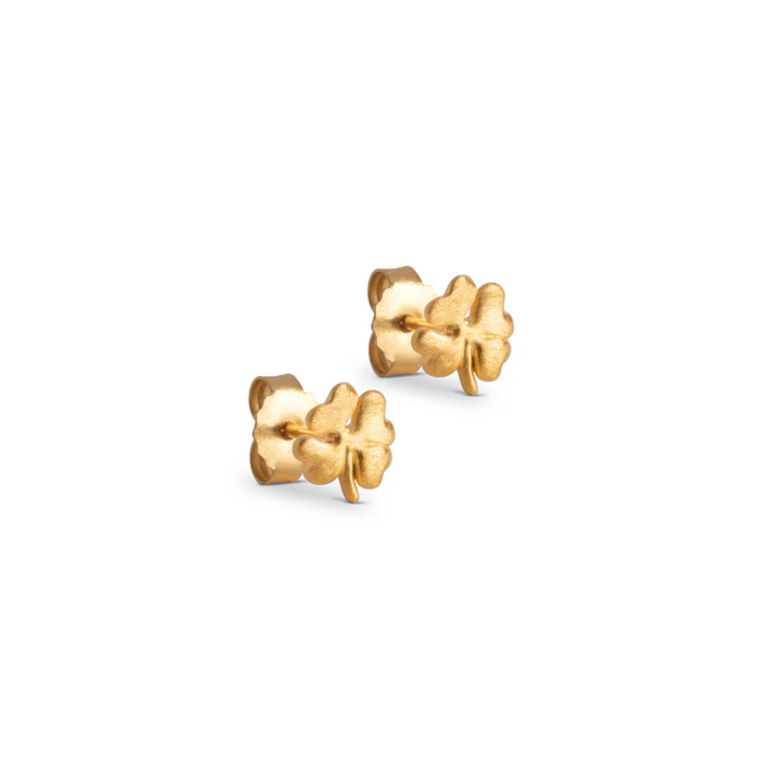 ENAMEL COPENHAGEN CLOVER STUD EARRINGS