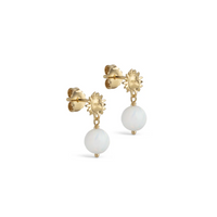 ENAMEL COPENHAGEN DAYSTAR GLOBE EARRINGS