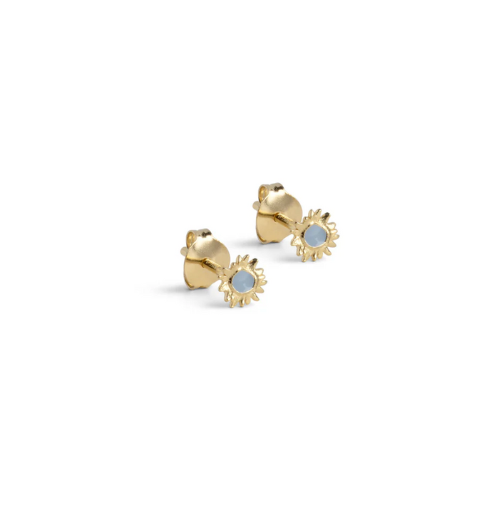 ENAMEL COPENHAGEN MINI SUNSHINE STUD EARRINGS