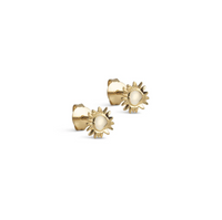 ENAMEL COPENHAGEN MINI SUNSHINE STUD EARRINGS