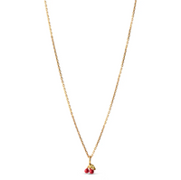 ENAMEL COPENHAGAEN CHERRY NECKLACE