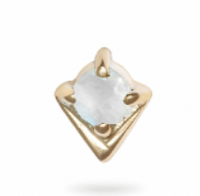 ZOHREH V MOONSTONE ARROW 14K GOLD