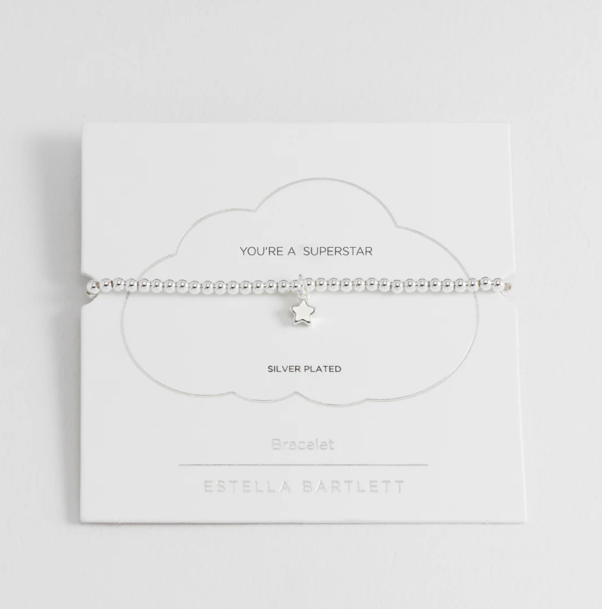 ESTELLA BARTLETT PUFFED STAR SIENNA BRACELET