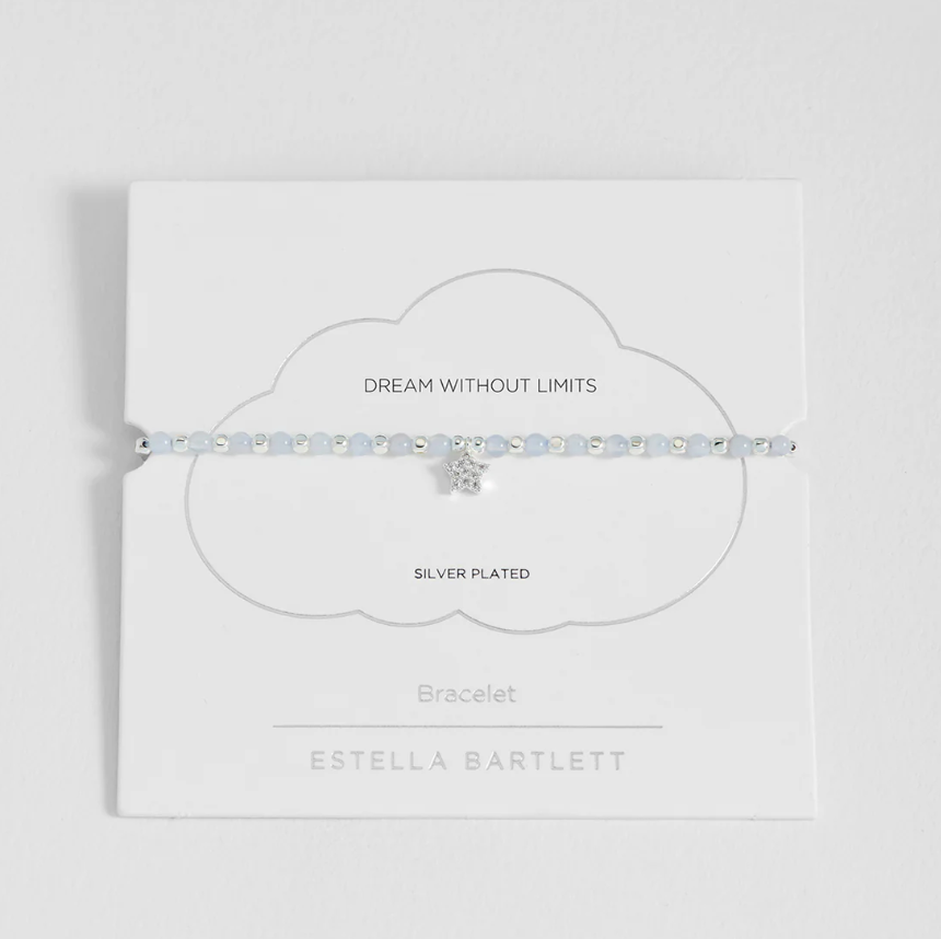 ESTELLA BARTLETT TEENS UNITE - BLUE LACE AGATE BRACELET