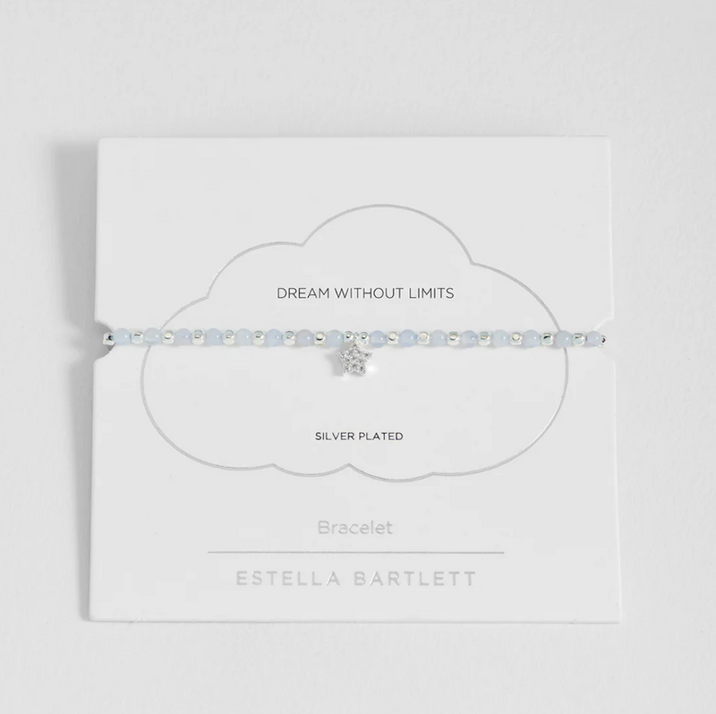 ESTELLA BARTLETT TEENS UNITE - BLUE LACE AGATE BRACELET
