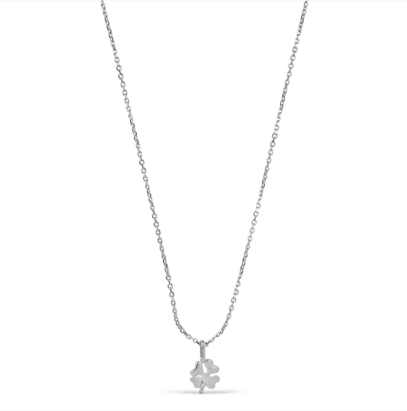 ENAMEL COPENHAGAEN FOUR LEAF CLOVER NECKLACE