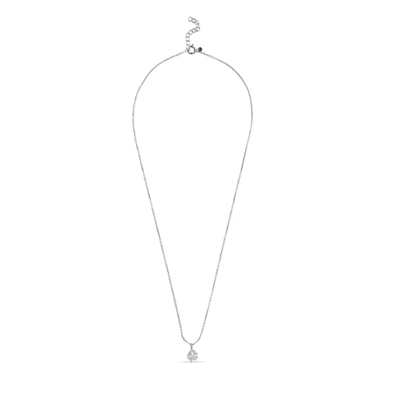 ENAMEL COPENHAGAEN FOUR LEAF CLOVER NECKLACE