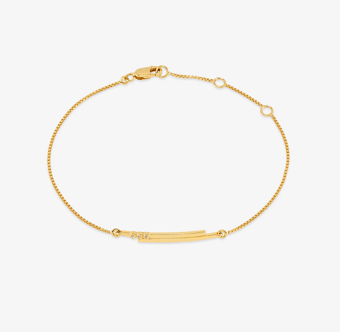 RACHEL JACKSON LIFESTREAM CHAIN BRACELET