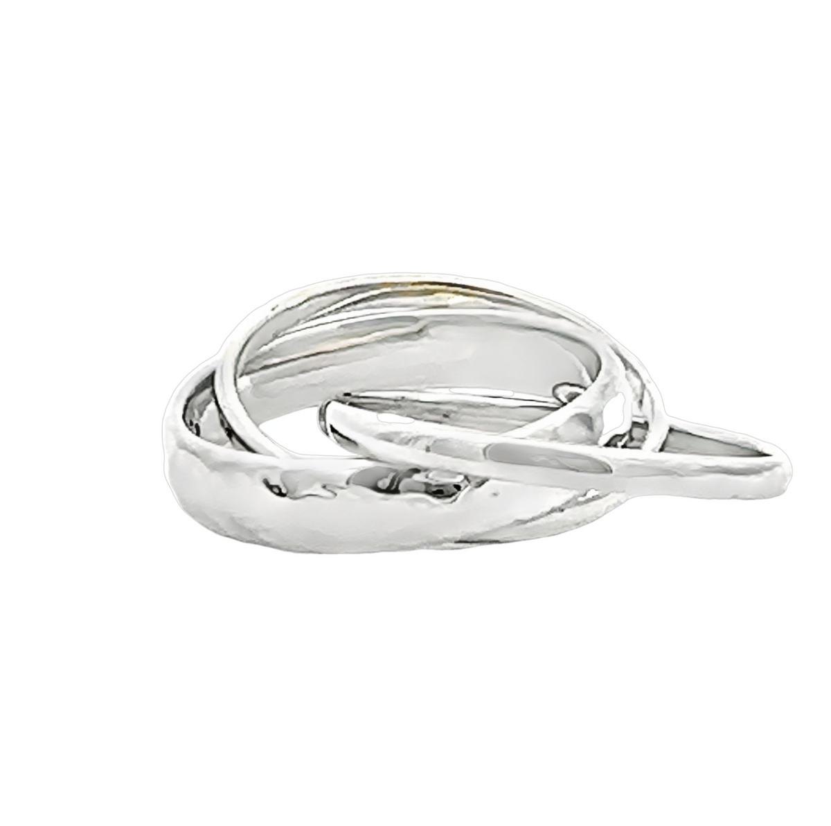 LAST NIGHT I DREAMT LUCINDA SOLID SILVER TRINITY RING