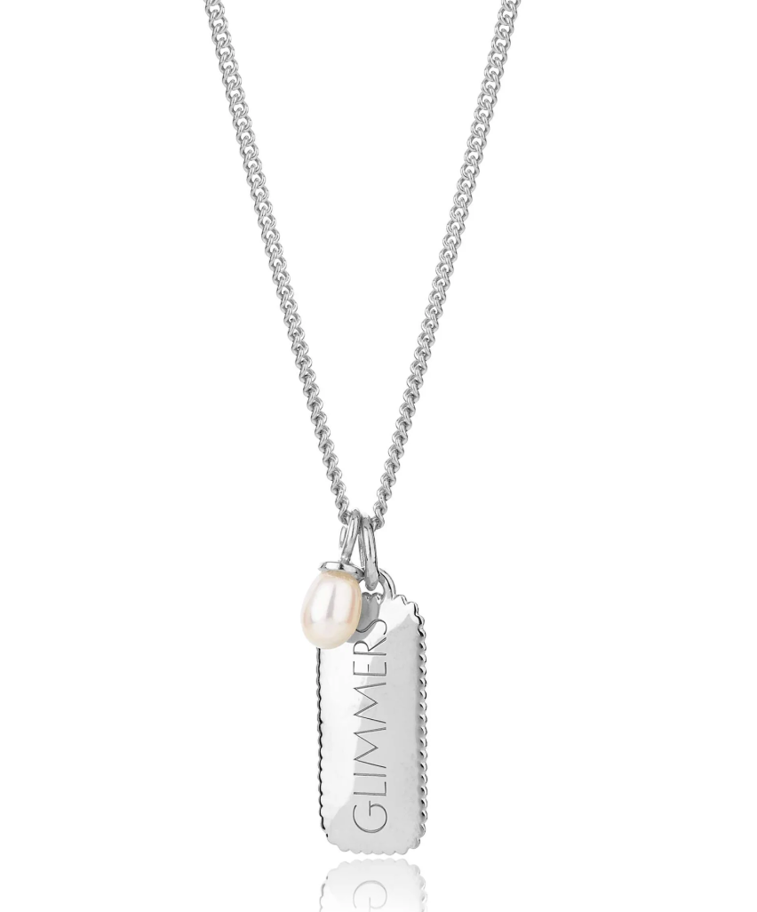 CLAUDIA BRADBY PEARL GLIMMERS NECKLACE