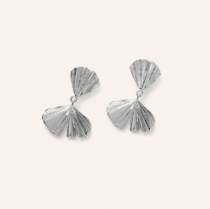 PERNILLE CORYDON AUTUMN LEAF EARRINGS
