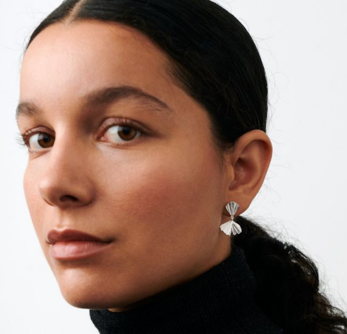 PERNILLE CORYDON AUTUMN LEAF EARRINGS