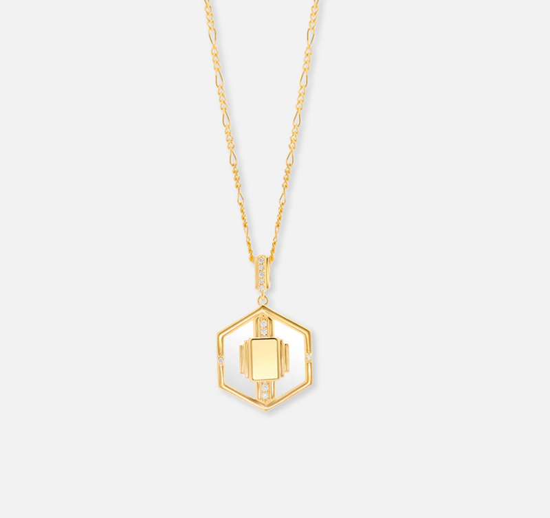 V BY LAURA VANN GOLDIE NECKLACE