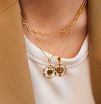V BY LAURA VANN GOLDIE NECKLACE