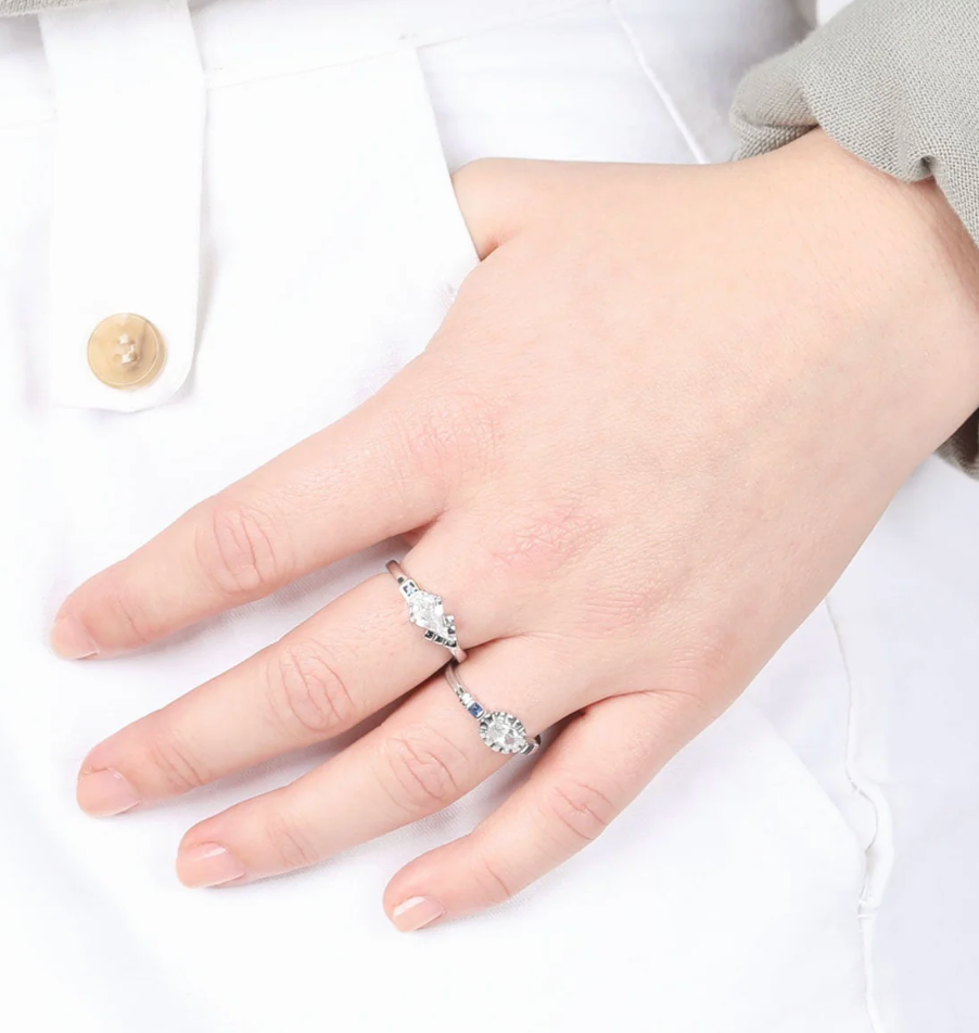 V BY LAURA VANN FREYA RING