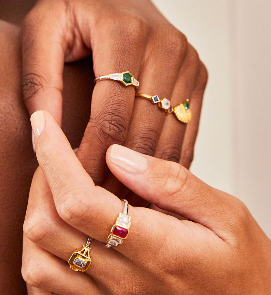 V BY LAURA VANN ISLA RING