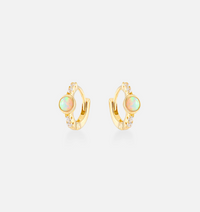 V BY LAURA VANN ALICE HUGGIE EARRINGS