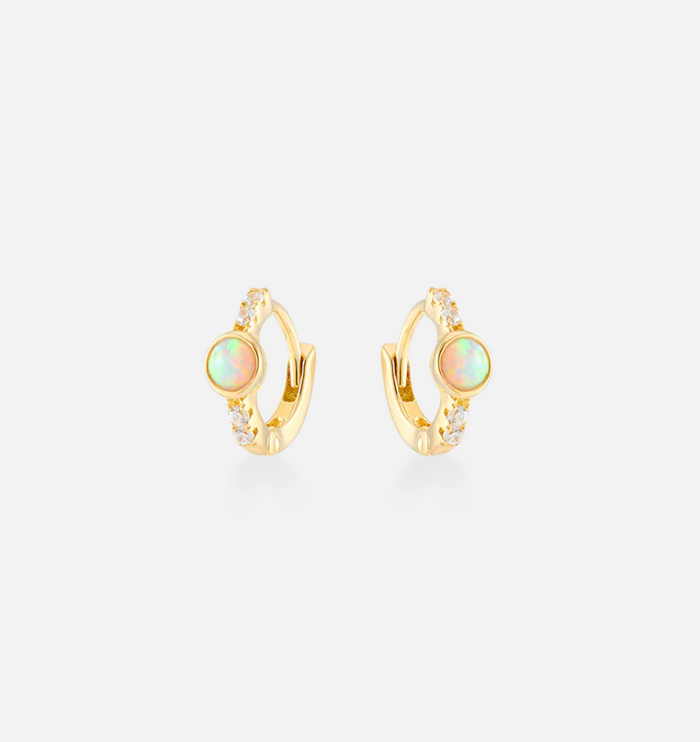 V BY LAURA VANN ALICE HUGGIE EARRINGS