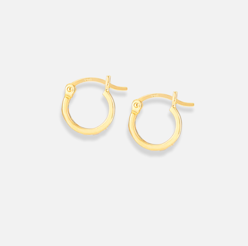 V BY LAURA VANN FRANCES HOOP AND DROPS EARRINGS