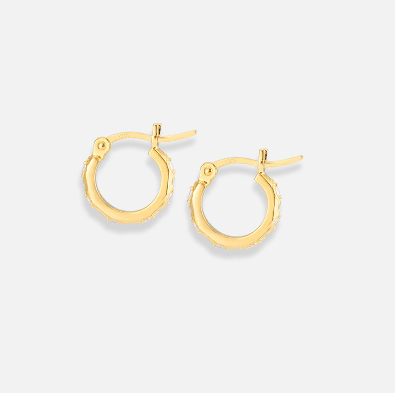 V BY LAURA VANN LENA HOOP AND DROPS EARRINGS