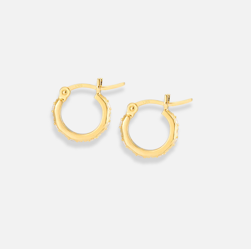 V BY LAURA VANN LENA HOOP AND DROPS EARRINGS