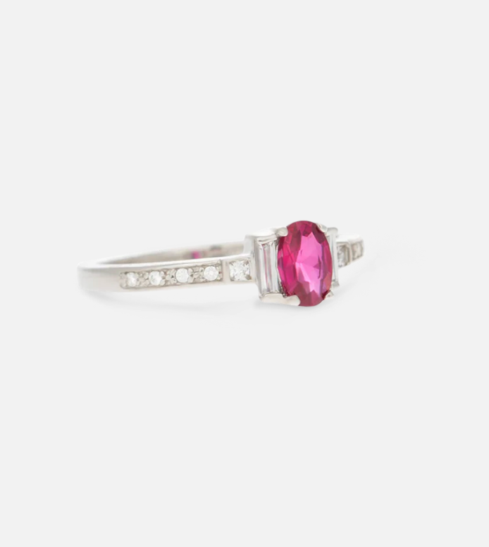 V BY LAURA VANN PINK JOAN RING
