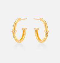 V BY LAURA VANN SADE HOOP EARRINGS