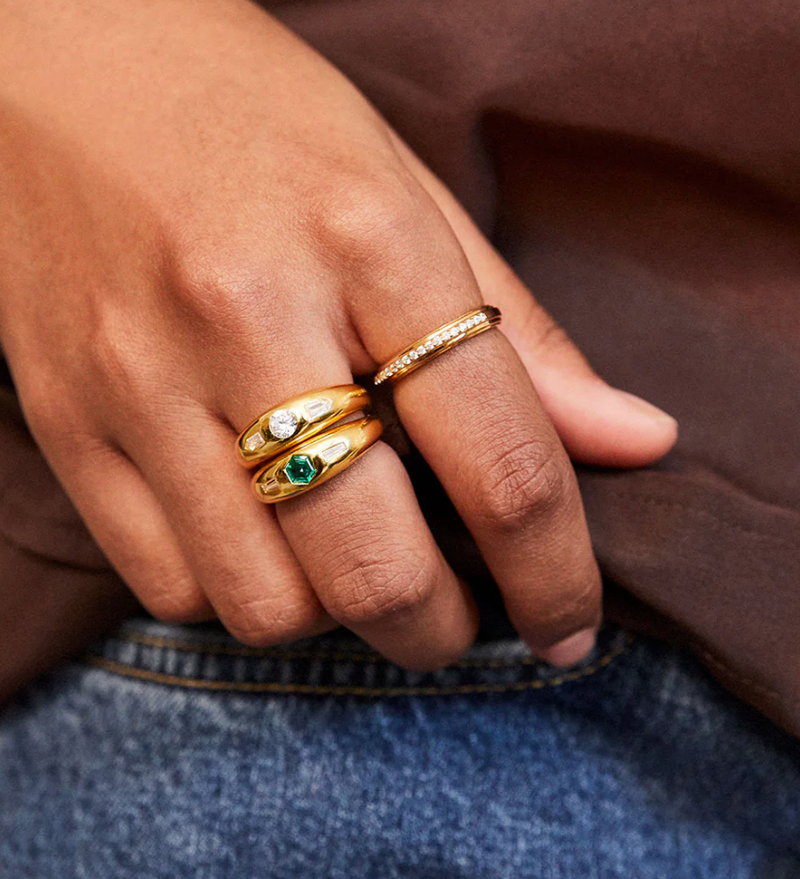 V BY LAURA VANN TINA RING