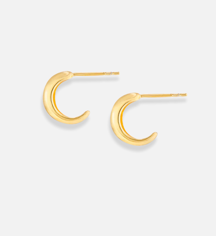 V BY LAURA VANN MINI MARIAH HOOP EARRINGS
