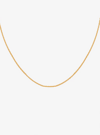 RACHEL JACKSON FINE ROLO AMULET CHAIN NECKLACE