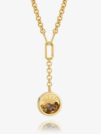 RACHEL JACKSON STATEMENT Y AMULET CHAIN NECKLACE