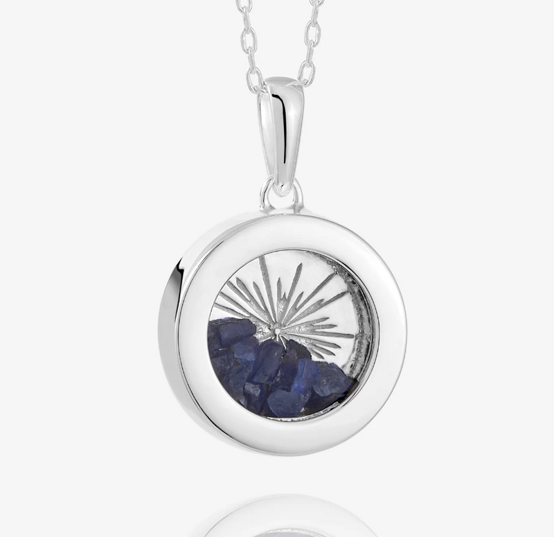 RACHEL JACKSON SMALL DECO SUN AMULET PENDANT