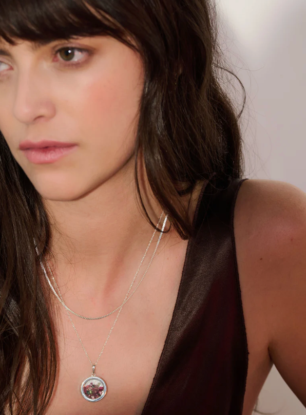 RACHEL JACKSON MEDIUM DECO SUN AMULET PENDANT