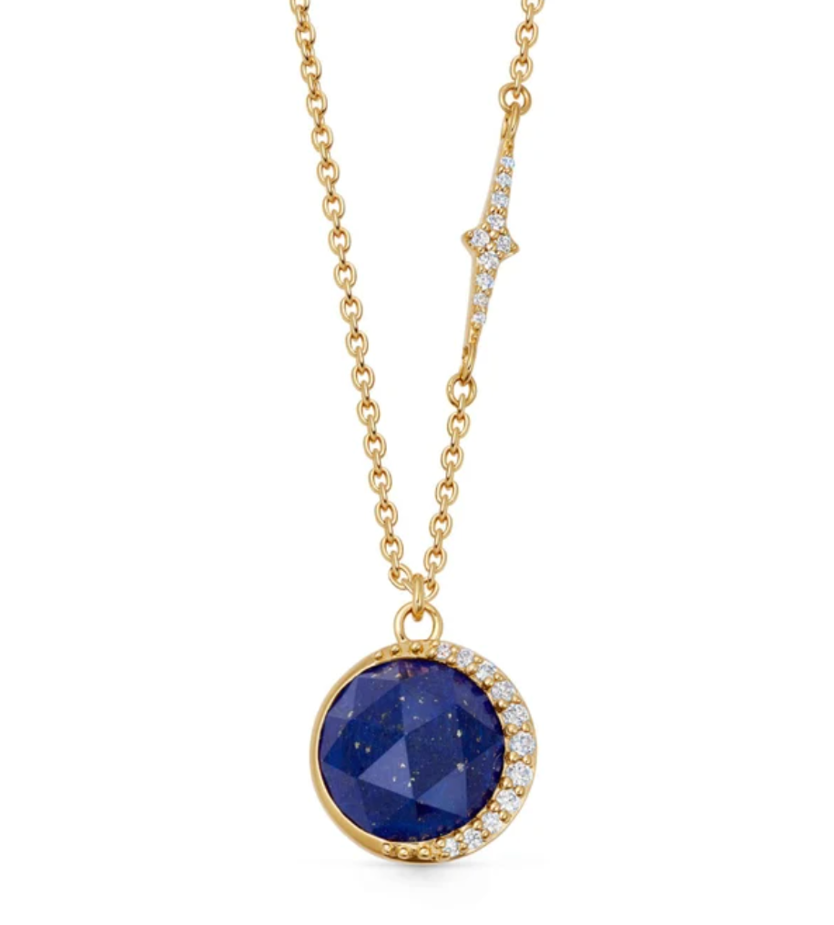 ASTLEY CLARKE LUNA LAPIS PENDANT NECKLACE