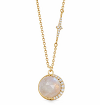 ASTLEY CLARKE LUNA MOONSTONE PENDANT NECKLACE