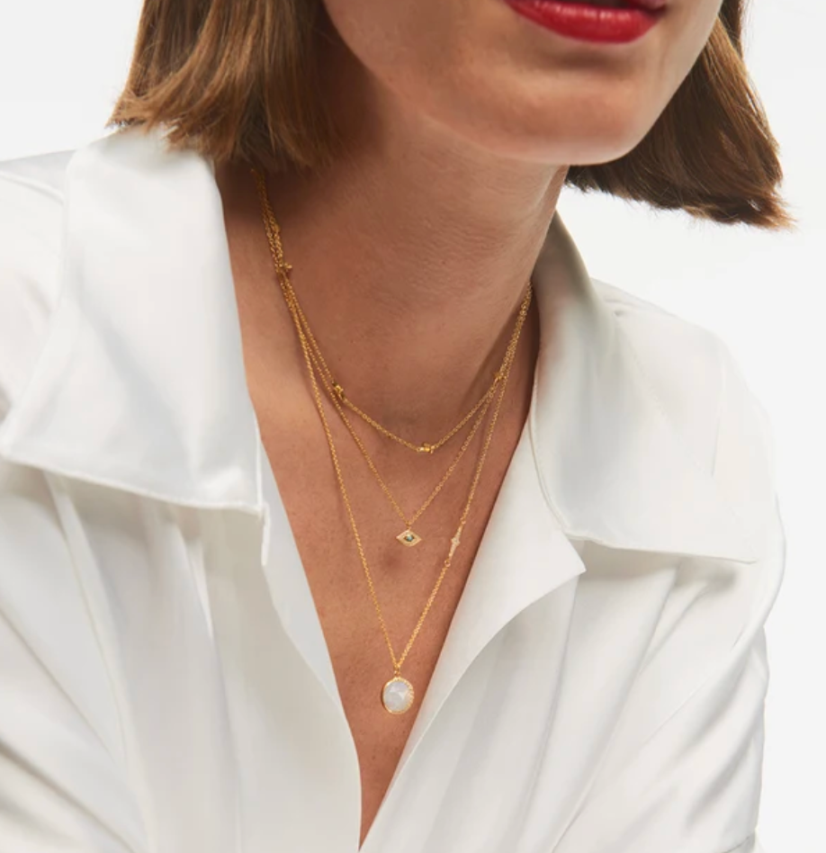 ASTLEY CLARKE LUNA MOONSTONE PENDANT NECKLACE