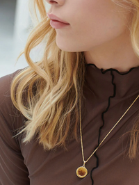 RACHEL JACKSON BIRTHSTONE AMULET NECKLACE