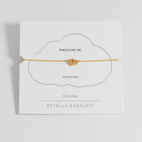 ESTELLA BARTLETT DOUBLE LINKED FLOWER BRACELET