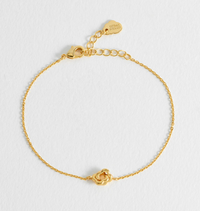 ESTELLA BARTLETT DOUBLE LINKED FLOWER BRACELET