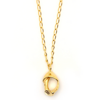 HANNAH BOURN SMALL SMOOTH FRAGMENTED SHELL NECKLACE