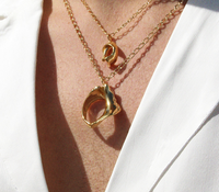 HANNAH BOURN SMALL SMOOTH FRAGMENTED SHELL NECKLACE