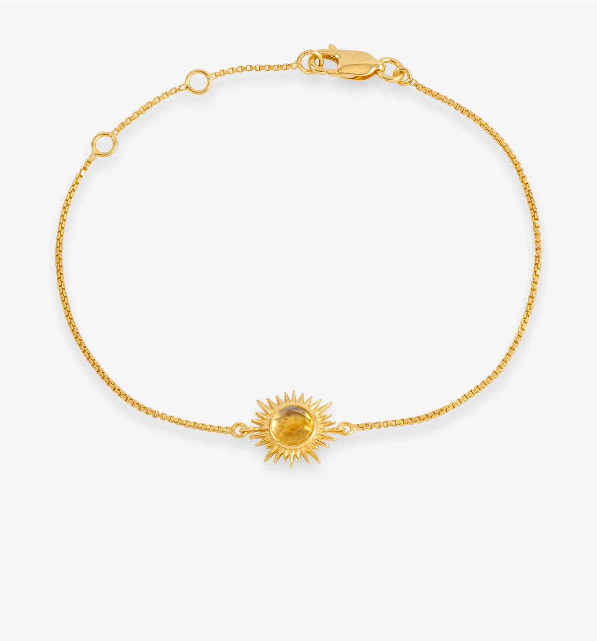 RACHEL JACKSON YOU ARE MY SUNSHINE CITRINE BRACELET