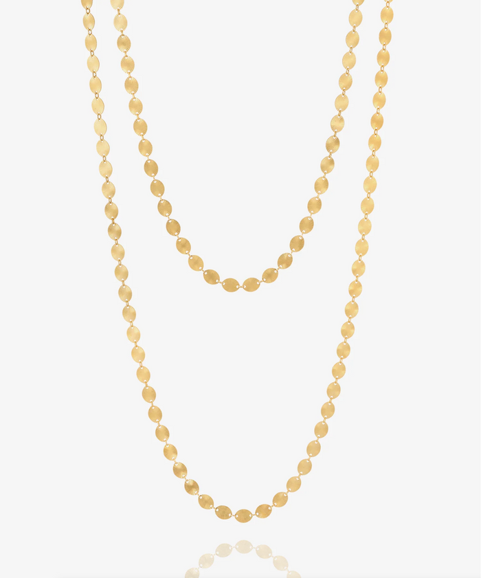 RACHEL JACKSON LONG SUNBURST CHAIN NECKLACE