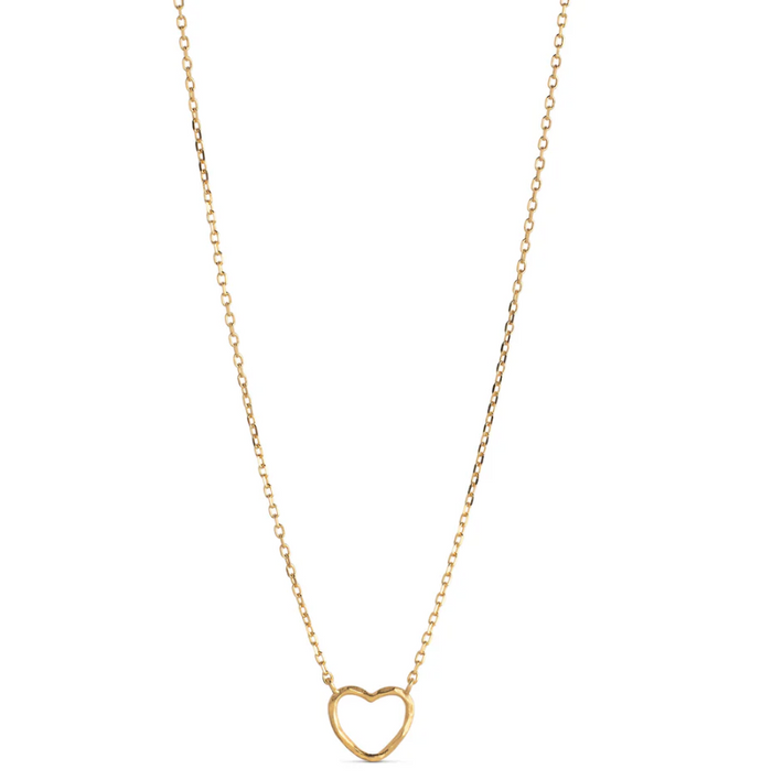 ENAMEL COPENHAGAEN ORGANIC HEART NECKLACE